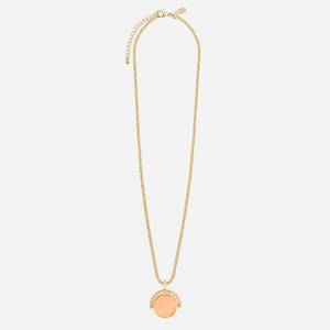 Joma Jewellery Women's Positivity Pendants Live Love Sparkle Necklace - Gold
