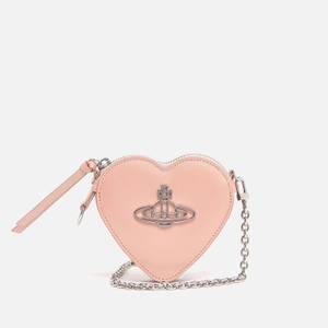 Vivienne Westwood Leather Heart Crossbody Bag