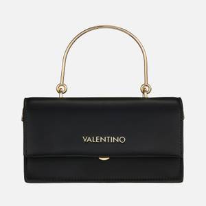 Valentino Sand Faux Leather Satchel Bag