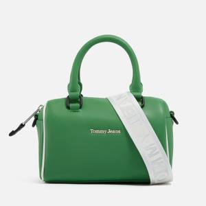 Tommy Jeans Stadium Prep Bowling Faux Leather Bag