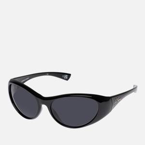 Le Specs Women's DOTCOM Oversized Sunglasses - Black